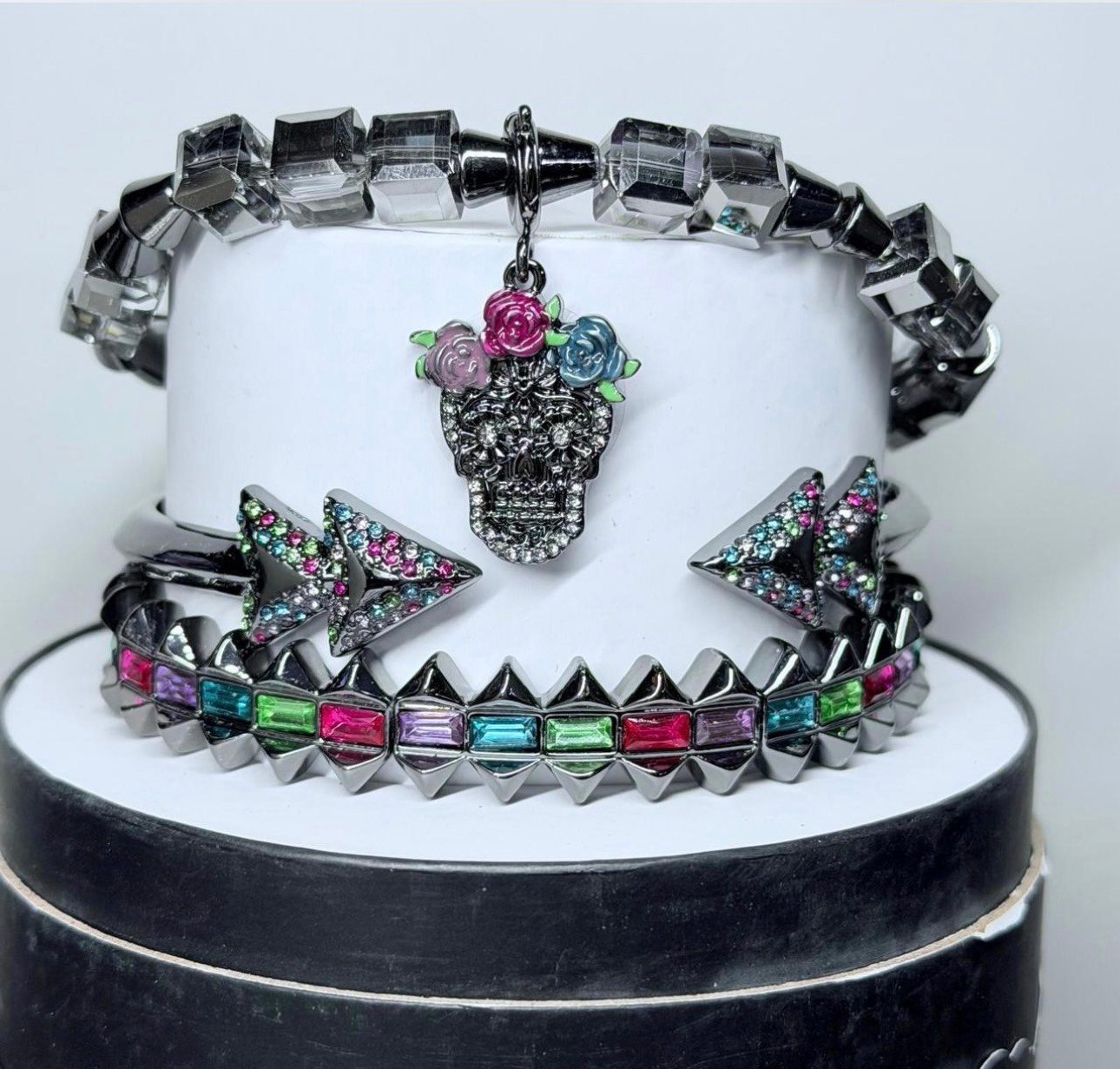 Bomb party sugar skull stack