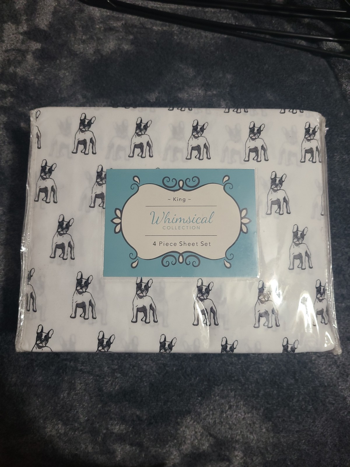 Sheet set Frenchie KING