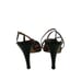 Yves Saint Laurent Shoes Womens Sz 8 Leather Strappy Stiletto Heel Sandals Italy