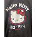 Women's HELLO KITTY TOKYO Black Hoodie sz Medium