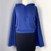 Juicy Couture Women's French Terry Glitter Hoodie Blue Size S