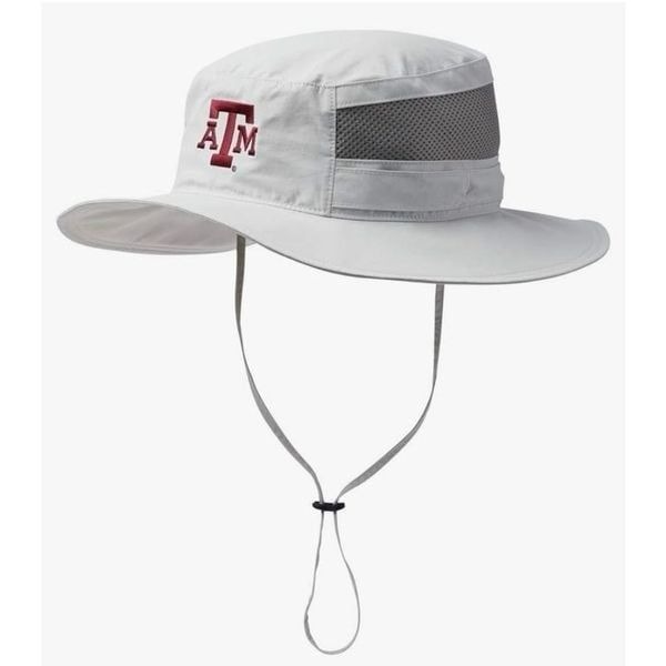 COLUMBIA ATM Aggies Bora Bora Booney II Bucket Hat Gray Excellent like new cond