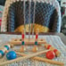 American Girl doll croquet set