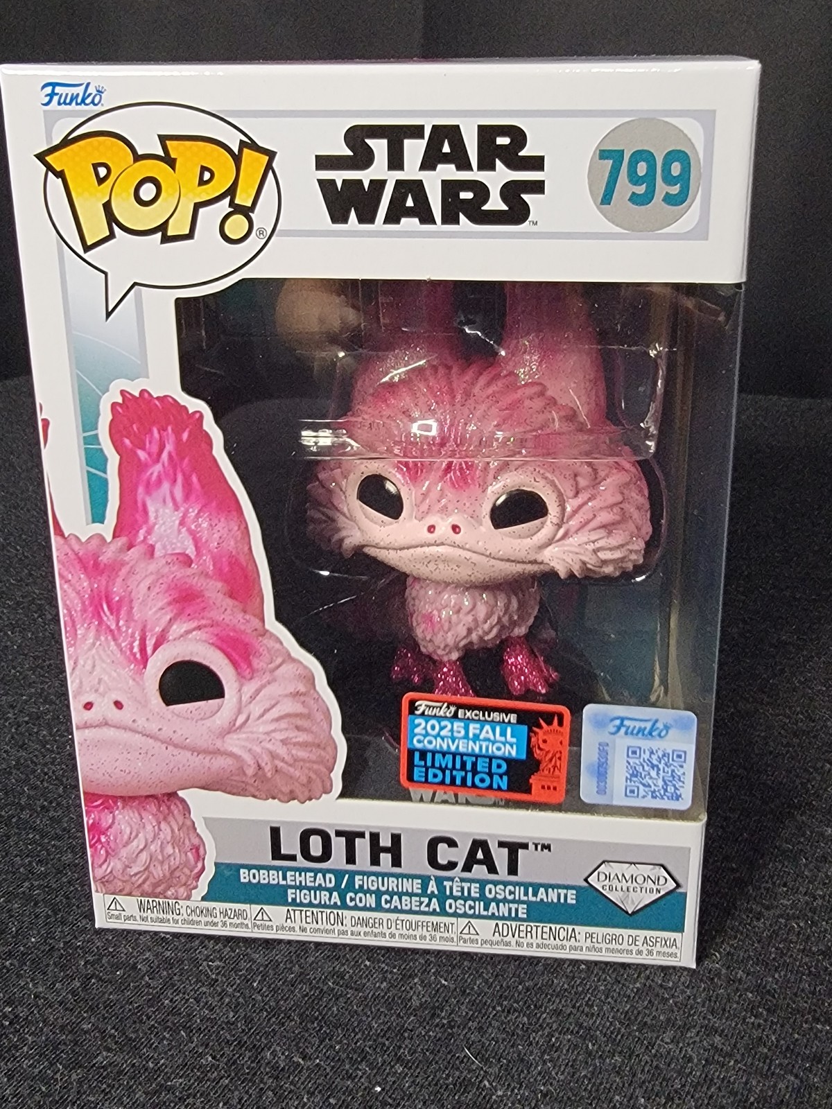 Funko Pop! Vinyl: Star Wars - Loth Cat (Diamond) - New York Comic Con Ex. #799
