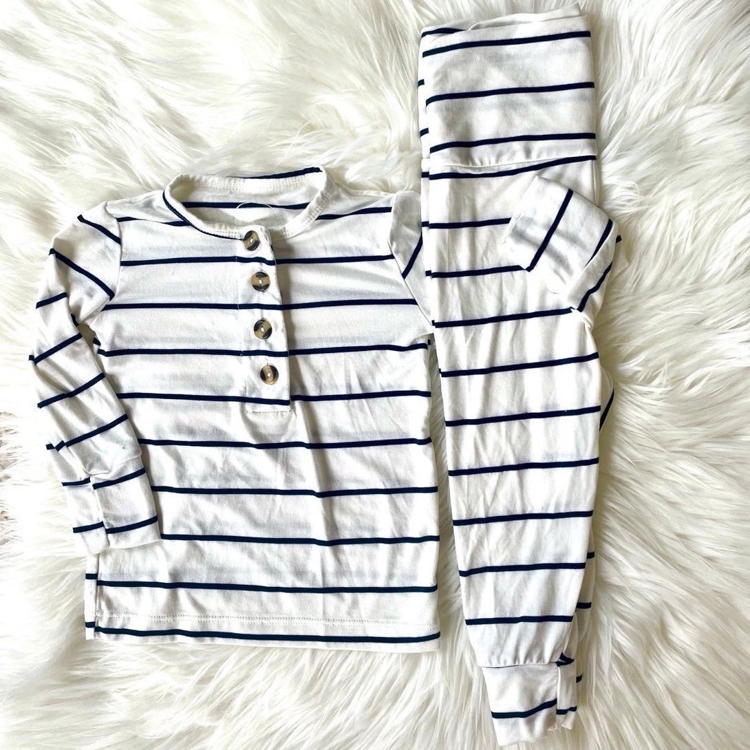 Lou Lou & Co. Wyatt Top + Bottom Set 6/12M