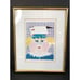 Vintage Martha Wahlers Signed framed 8x10 print Aunt Edna's First and Last Visit