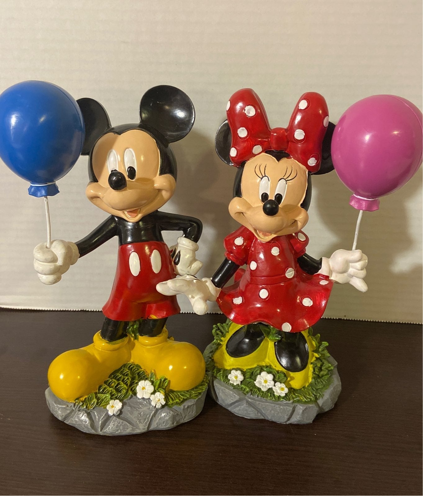 Mickey & Minnie Mouse Garden Statues