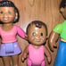 Fisher Price My First Dollhouse Mom Dad Baby Family African American Rare HTF