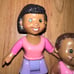 Fisher Price My First Dollhouse Mom Dad Baby Family African American Rare HTF