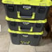 Modular Rolling Tool Storage System with Stackable Medium Box