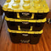 Modular Rolling Tool Storage System with Stackable Medium Box