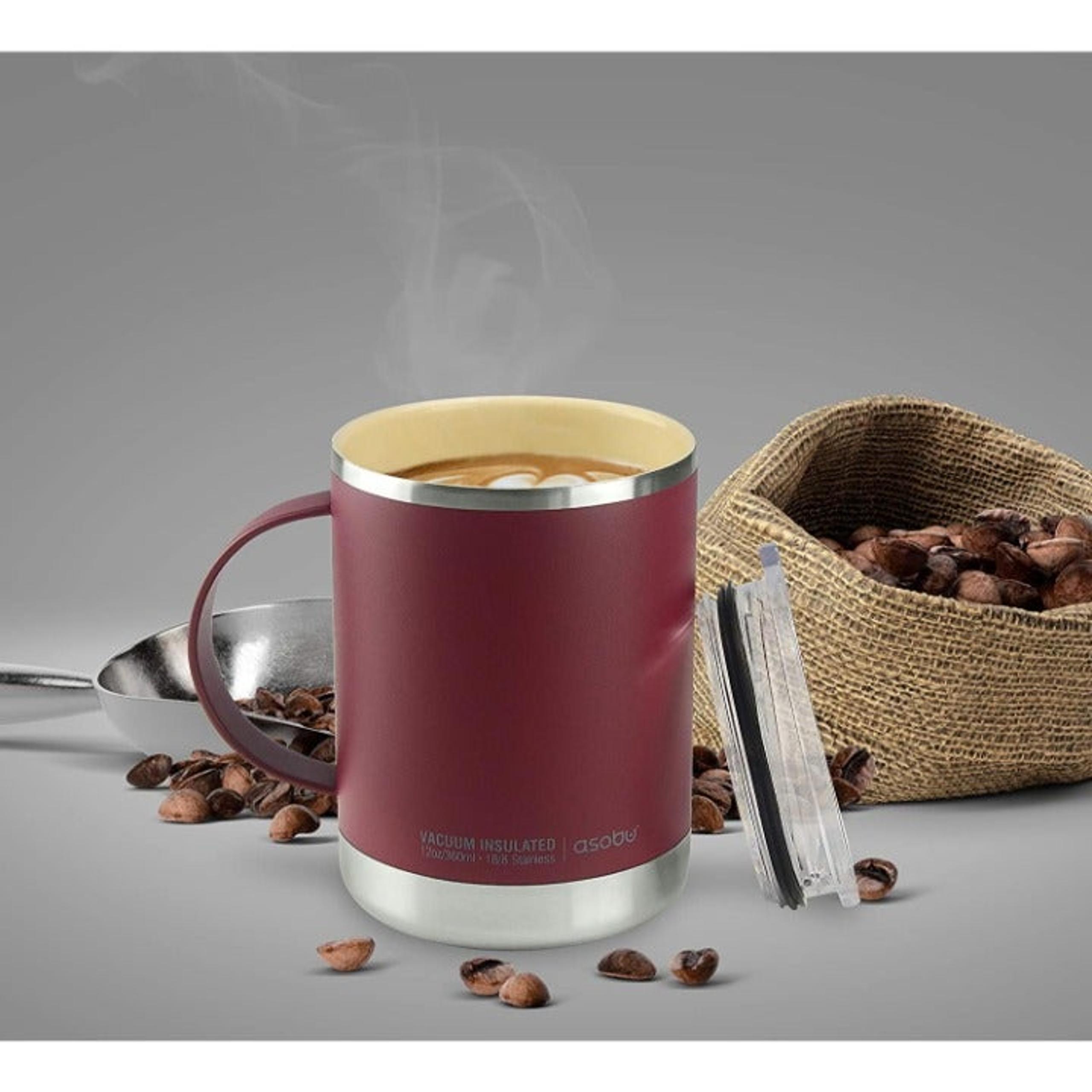 Burgundy Asobu Ultimate Insulated Mug