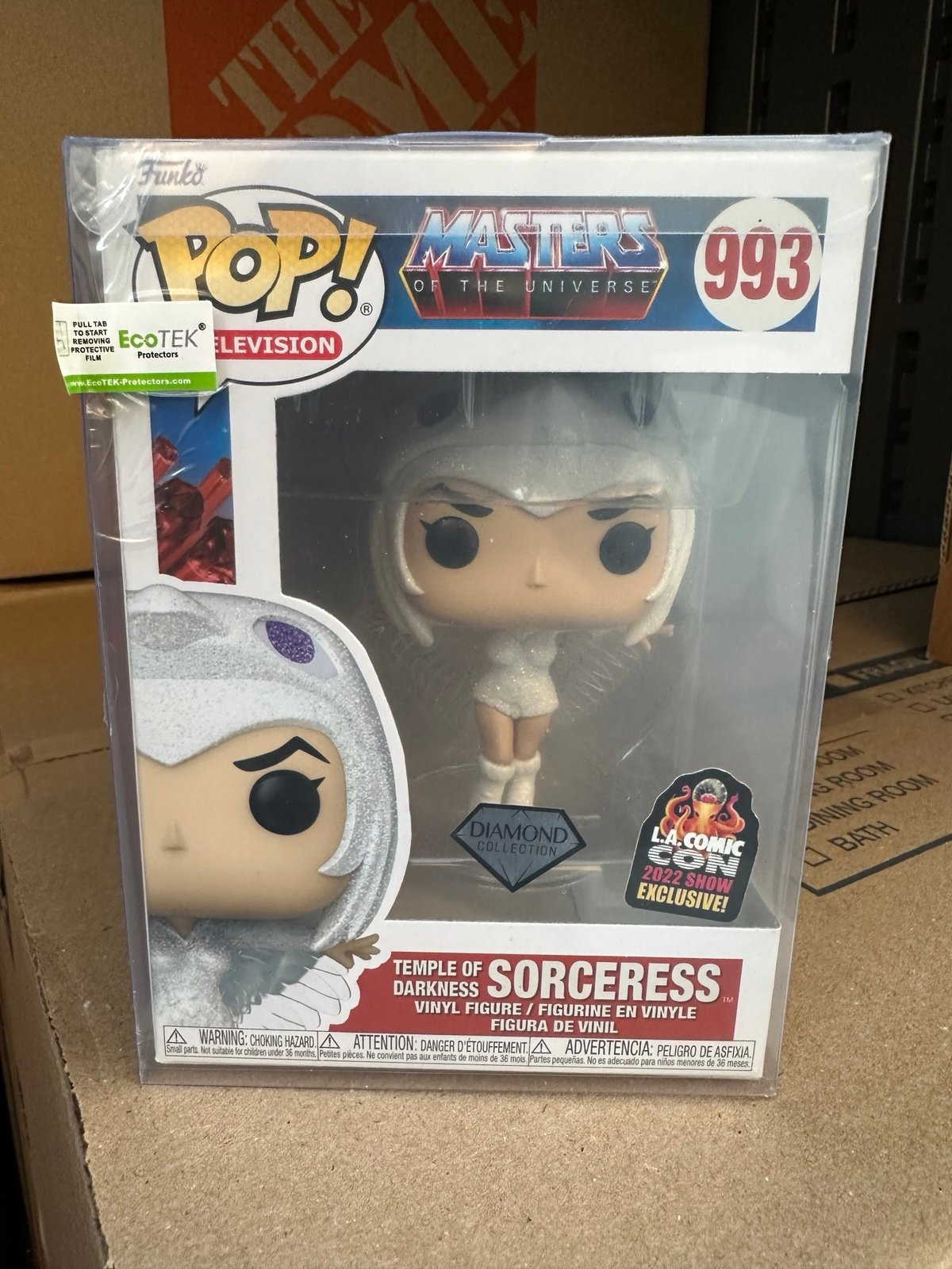 Funko Pop Masters of the Universe Temple of Darkness Sorceress 993 w/protector
