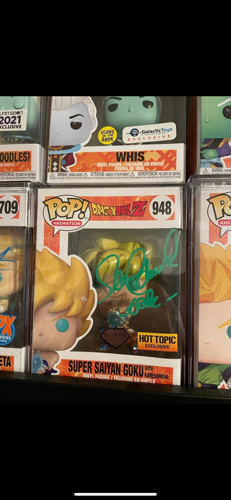 Signed Goku funko