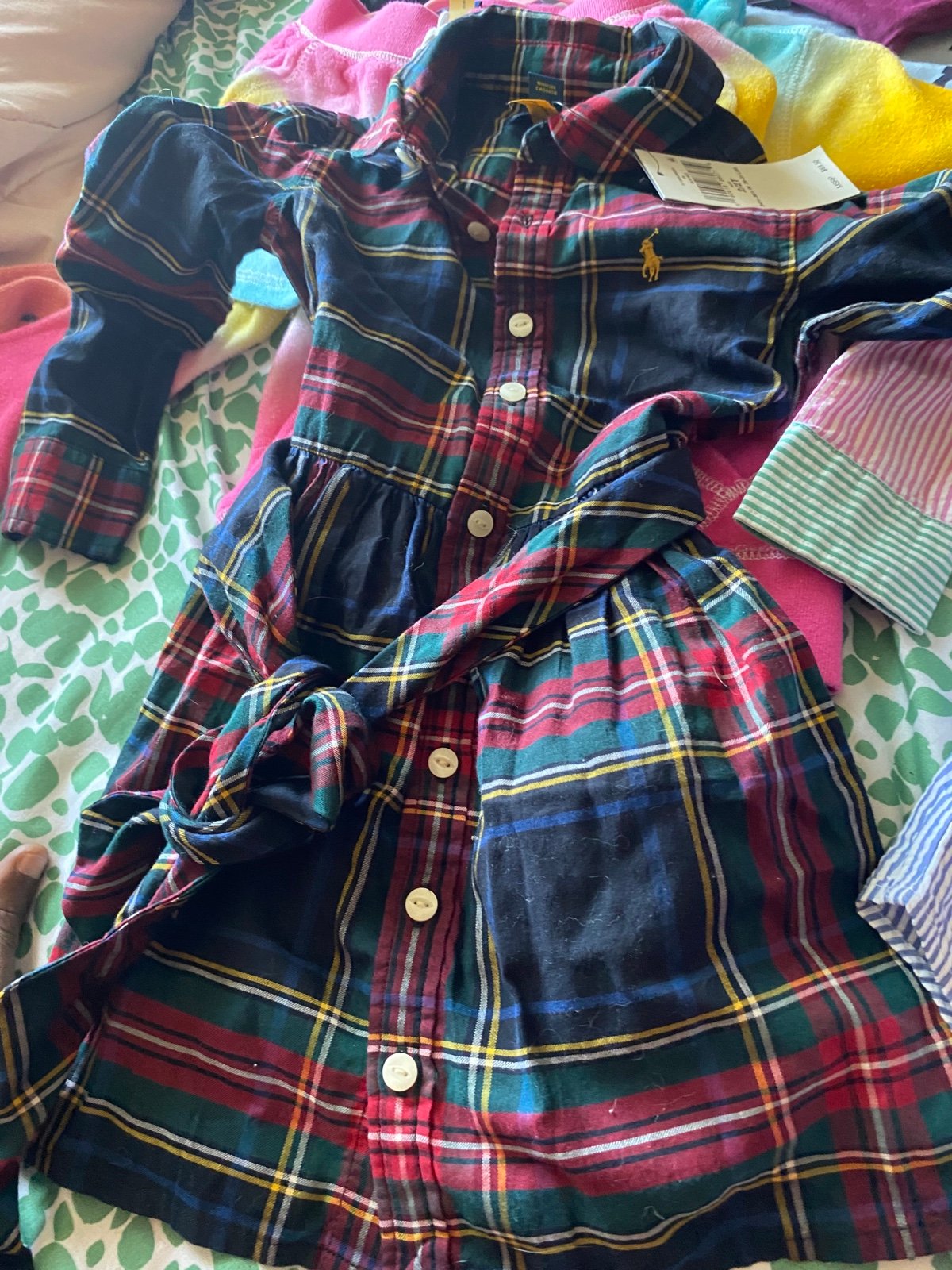 Little girls polo dress