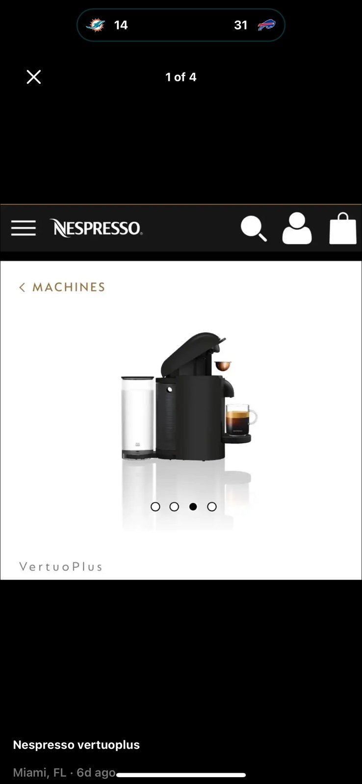 99, (target At 199)Nespresso VertuoPlus Coffee Maker and Espresso Machine by D