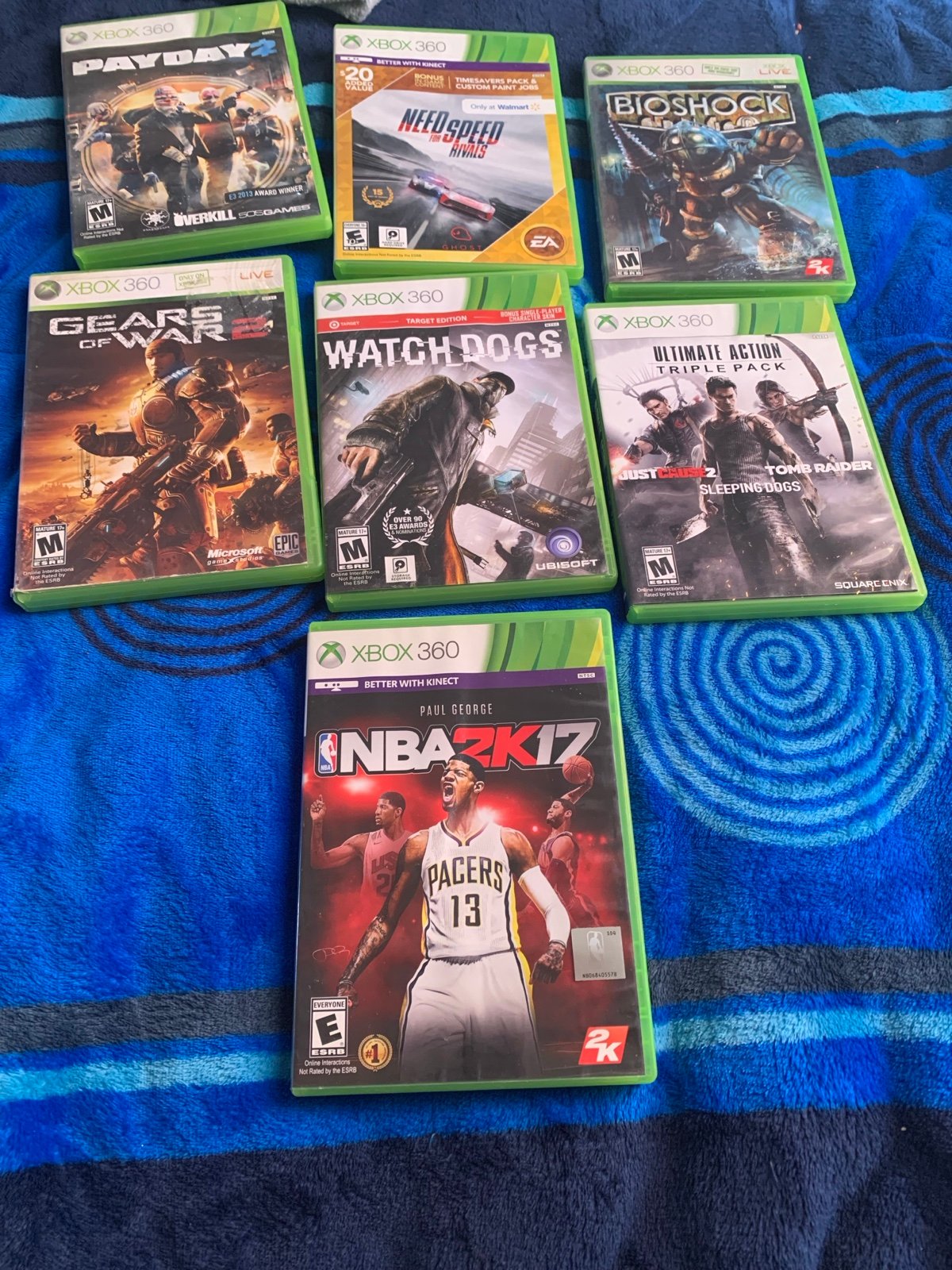 XBOX 360 GAMES FOR SALE