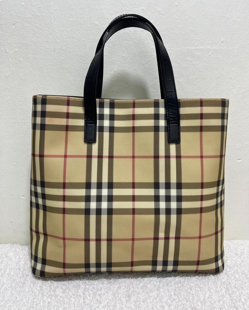 Burberry Haymarket Tote Bag