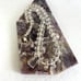 VTG Sterling Silver Knotted Faceted Crystal Quartz Rondelle Beaded Necklace 18