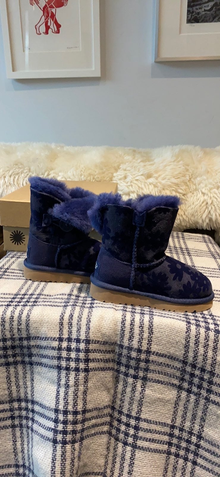 UGG Australia Blue Suede Boots
