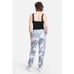 WOMENS BLUE TIE-DYE JOGGER PANTS W/ FRONT POCKETS - NWT - SZ: S/M