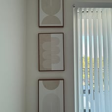 Minimalist Boho, Abstract Framed Wall decor
