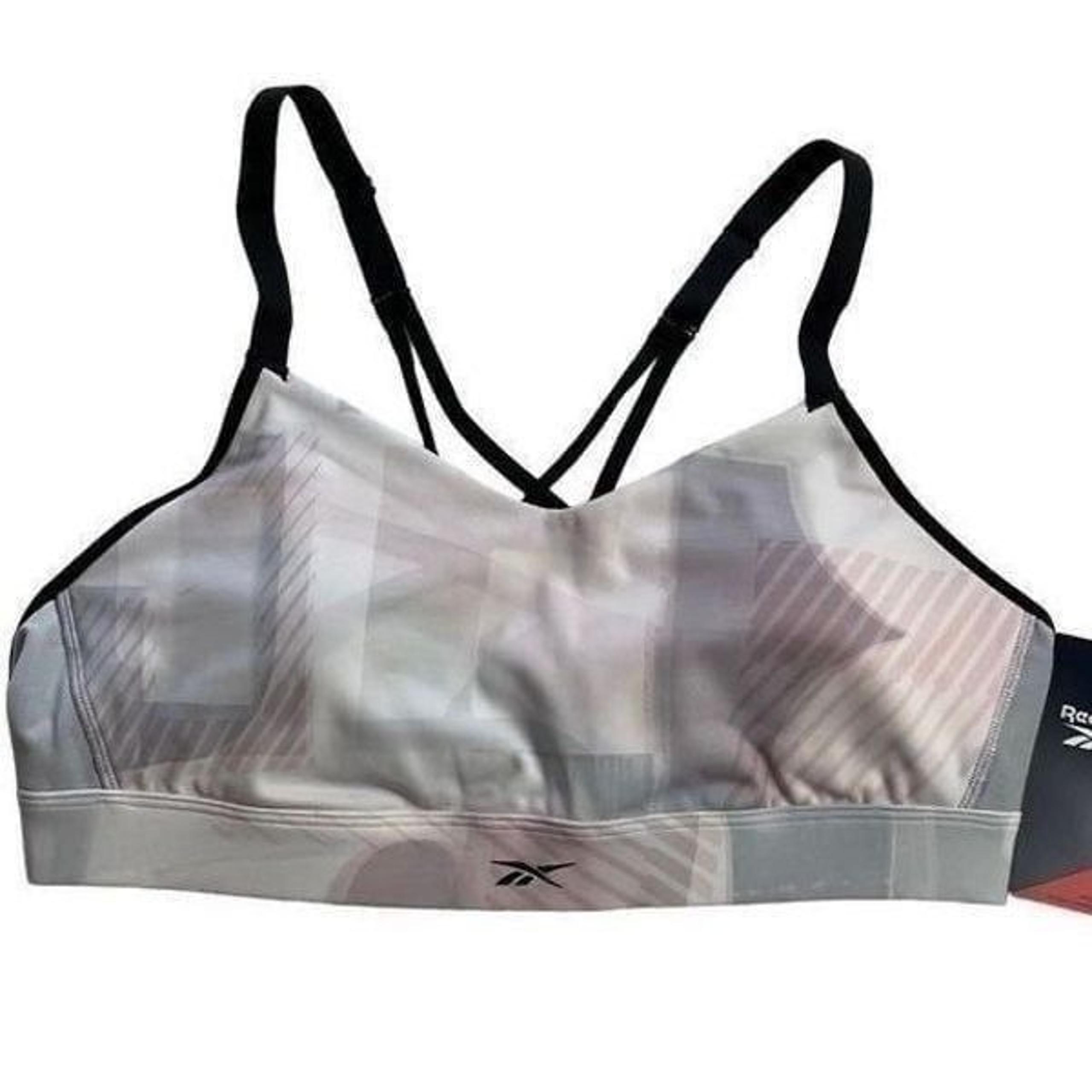 REEBOK Women’s MEDIUM Lux Strappy Sports Bra