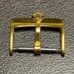 18mm gold plated crown buckle for Rolex Tudor
