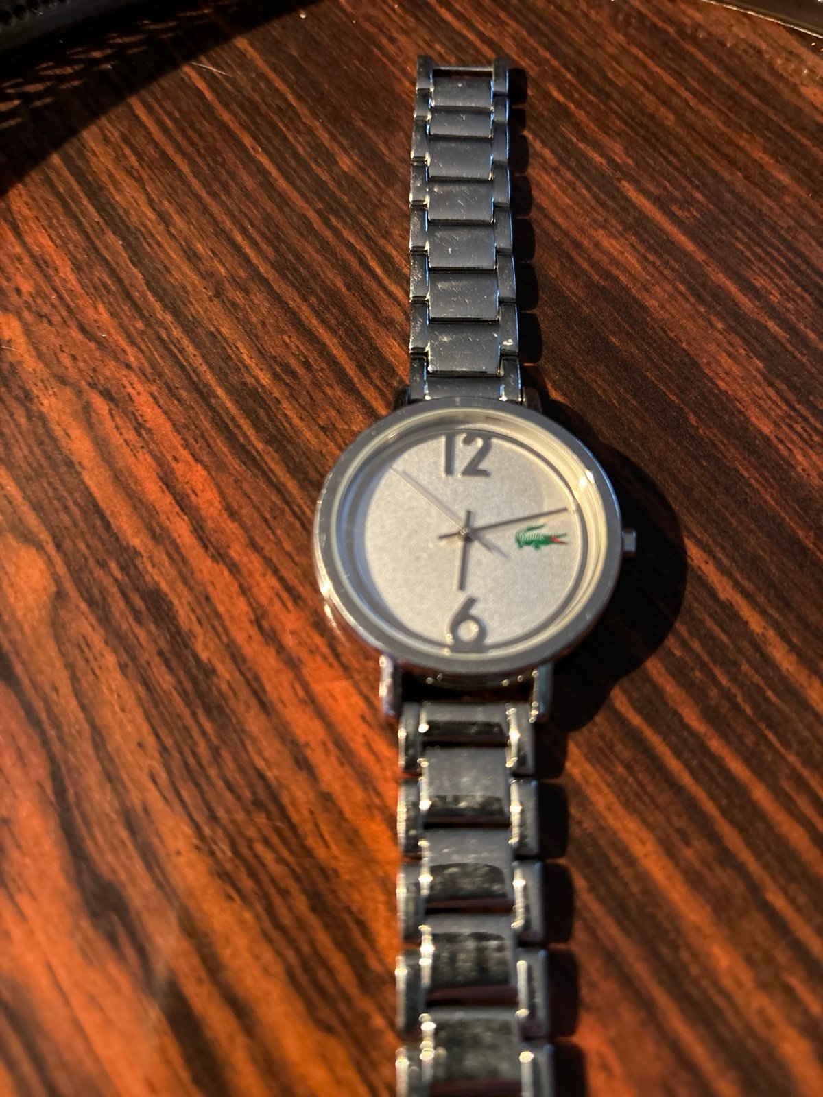 Lacoste stainless steel silver Watch ladies small band