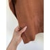 CP SHADES cognac brown 100% cotton basic pullover crewneck sweater top