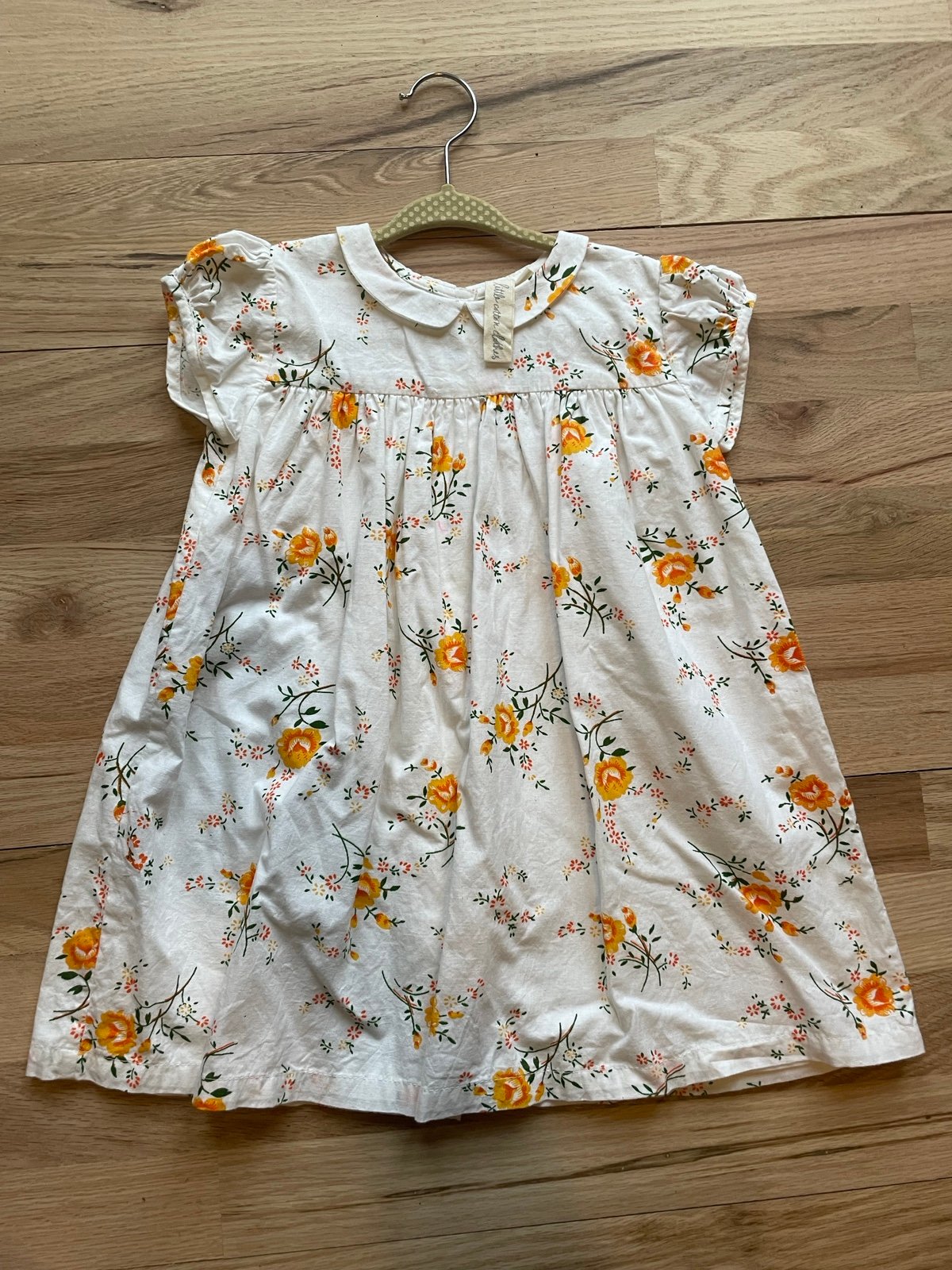 LITTLE COTTON CLOTHES FLORRIE DRESS / PATCHWORK PRINT FLORAL