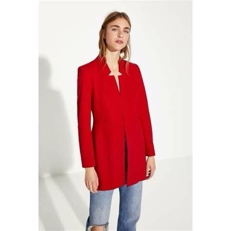 Zara Red Frock Coat