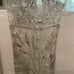 Absolutely Stunning Heavy Cut & Pressed Crystal Vase