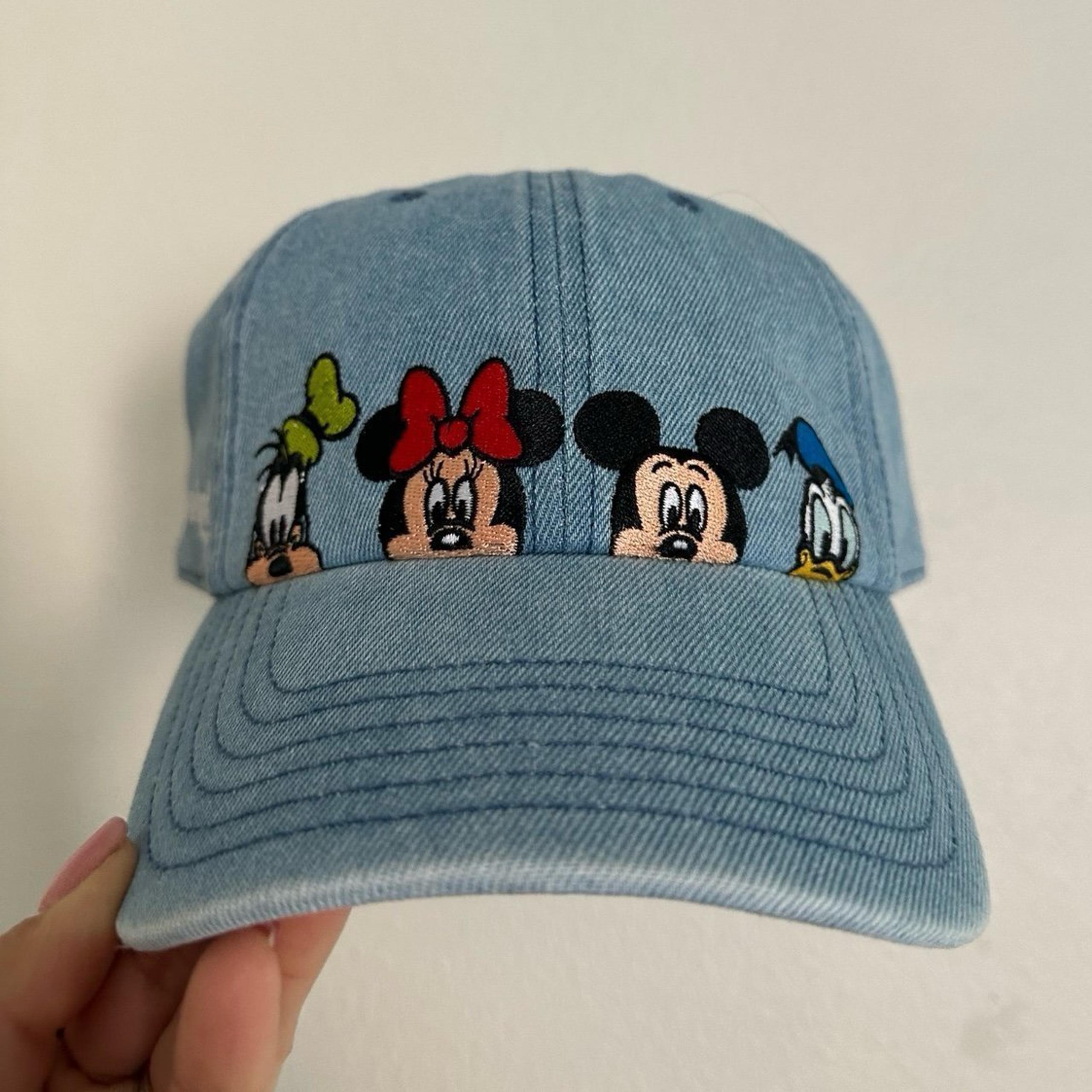 Disneyland Denim Mickey & Friends hat