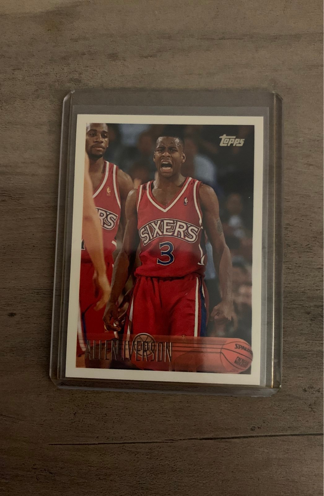 1996-97 Allen Iverson Topps Rookie Card