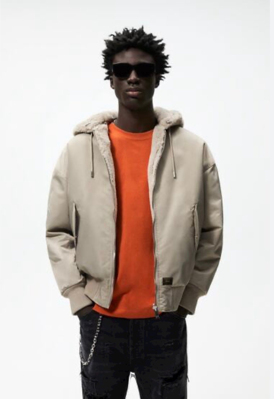 Zara Reversible Bomber Jacket