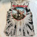 Iron Maiden sleeveless tank top tie-dye style.