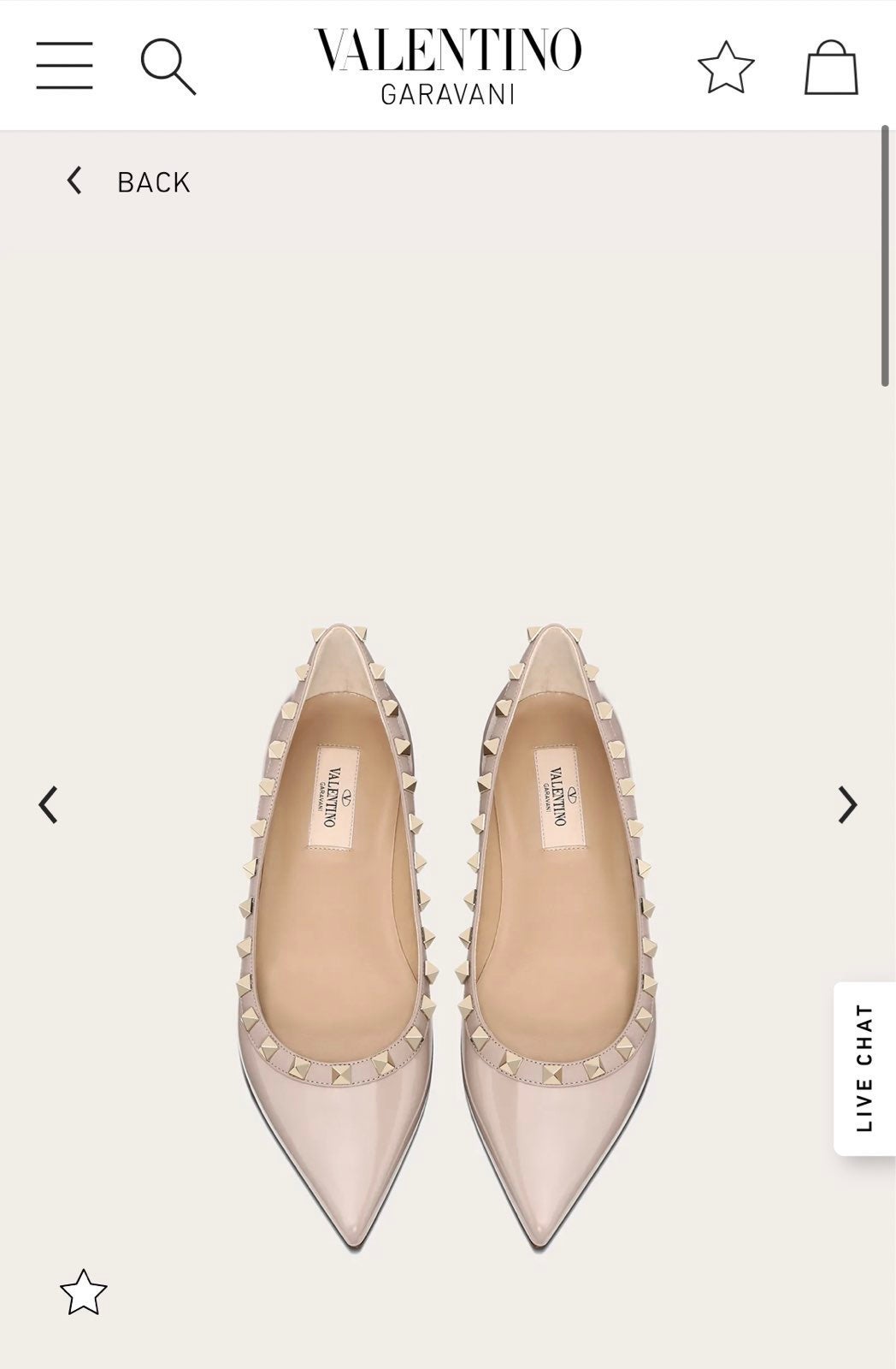 Authentic Valentino Ballet Flats