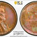 1950-S Lincoln Wheat Cent Penny 1C - PCGS MS62BN - Double Sided Toned Low Pop 10