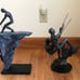 Two Two Mountain Climbers Sculptures