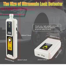 Ultrasonic Leak Detector with Earphone& Transmitter 40KHz±2KHz, Air Leak Detecti