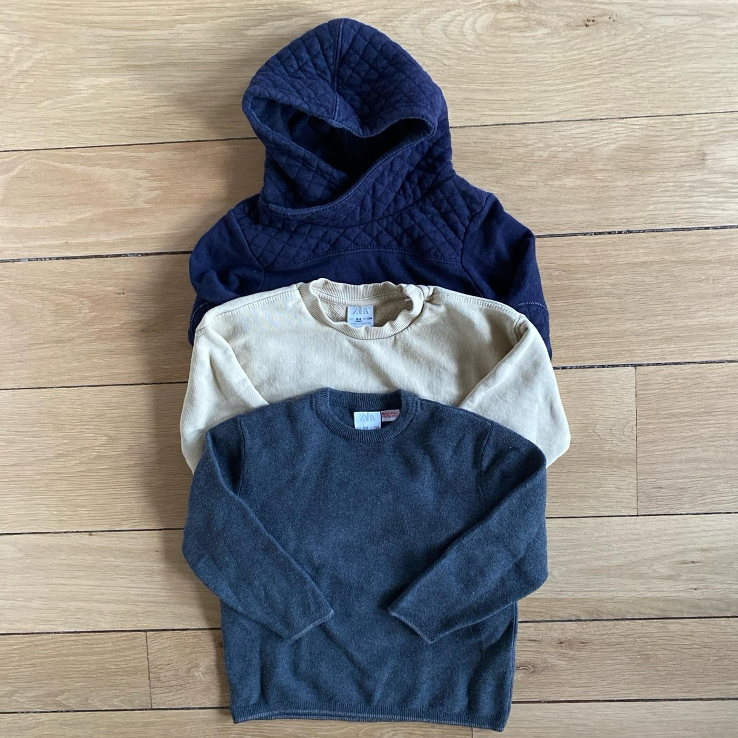 Zara Boys Sweatshirt/Sweater Bundle Size 3-4/104cm