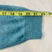 J Crew Cotton Cashmere Blend Knit Sweater V Neck Long Sleeve Light Blue L #86055