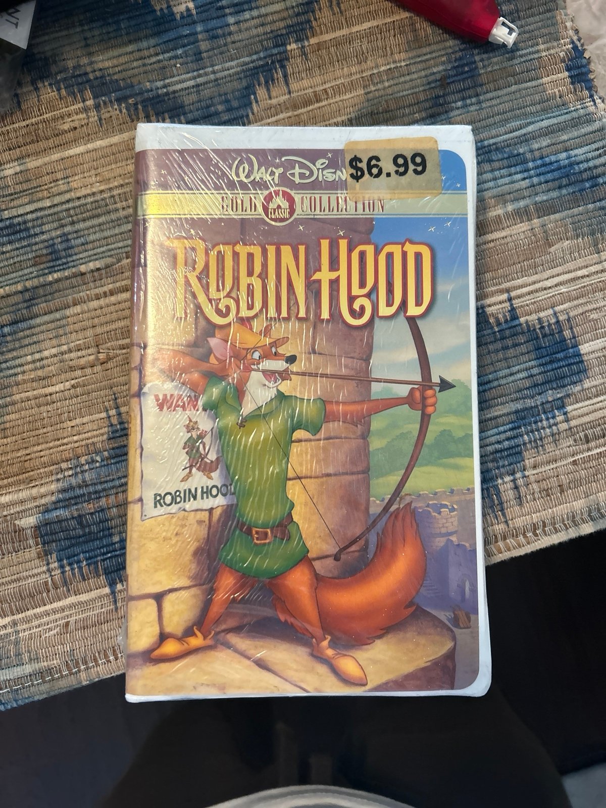 Robin Hood sealed vhs
