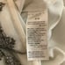 WHBM Women's White & Silver Beaded Embellished Halter Size Medium