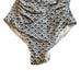 Bond-Eye Australia One Piece Swimsuit Bathing Suit Palm Print Size 8 D/DD Womens