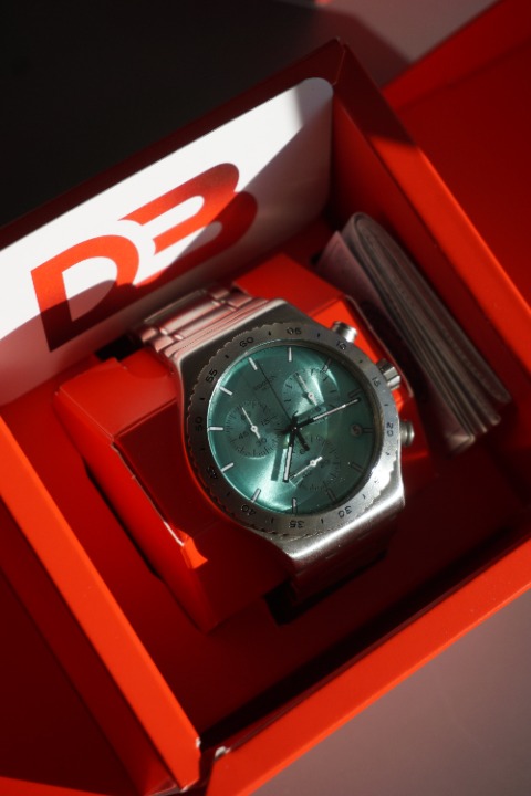 Swatch Watch ENERGIZE YOU YVS498G Green