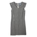 J. McLaughlin Joselyn Gingham Print Dress Above Knee Navy & White Size 6