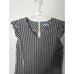 J. McLaughlin Joselyn Gingham Print Dress Above Knee Navy & White Size 6