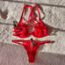 NWT Love Vera Candy Apple Lingerie Set — Valentine’s